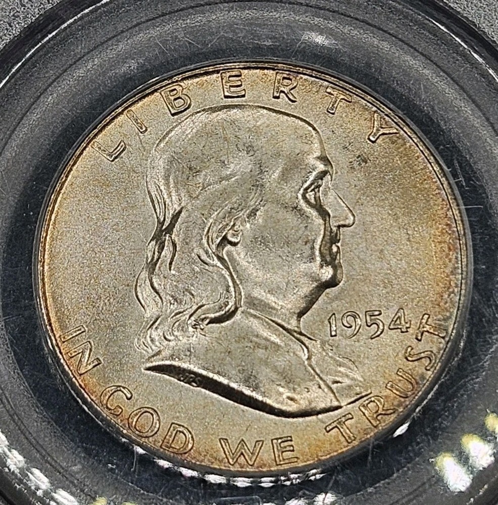 1954 Franklin Half Dollar | PCGS MS65