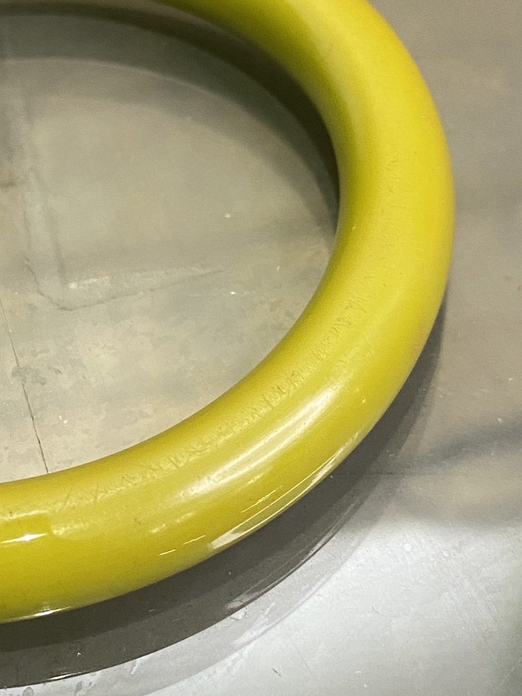 Green Bakelite Bangle Bracelet