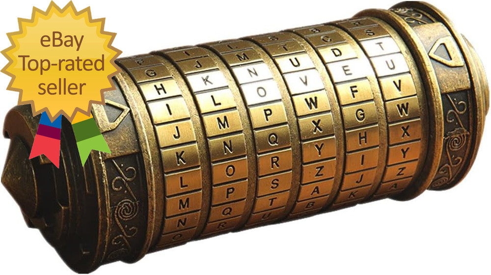 Da Vinci Code Mini Cryptex Interesting Creative Birthday Gifts   Easy to hold