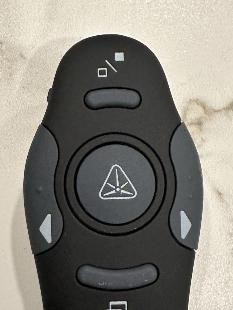 Wireless Presentation Clicker Remote & Laser Pointer