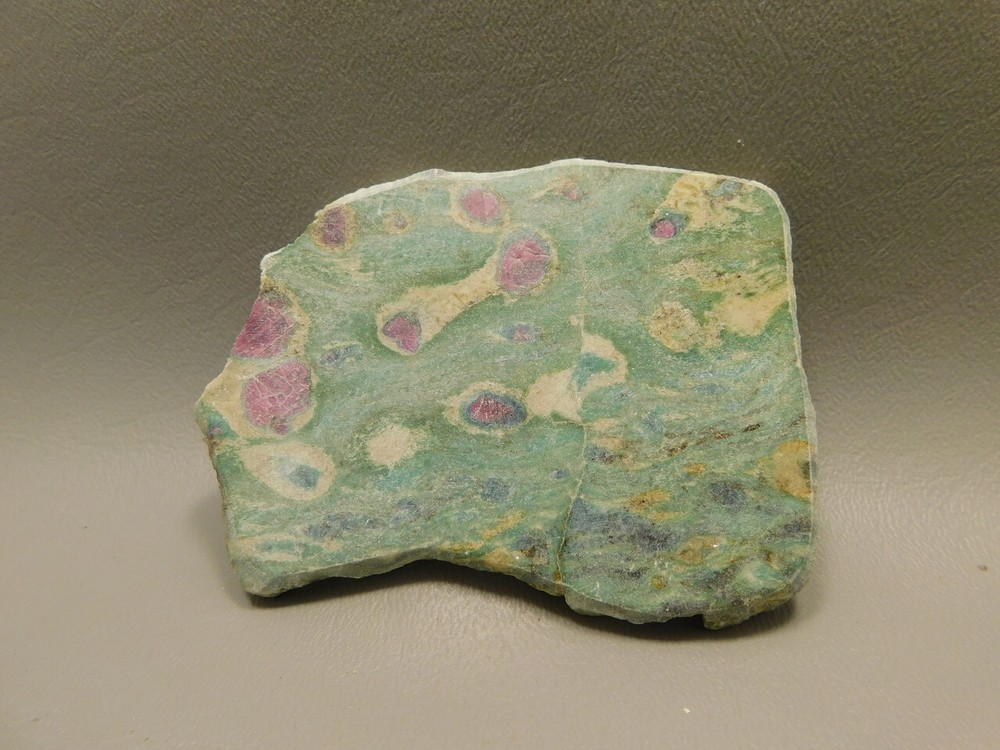 Ruby and Fuchsite Polished Stone Slab Rock #01