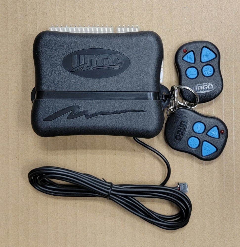 Ungo MS2004 Security & Keyless Entry System with 2 Remotes * NEW IN OEM PACKAGE