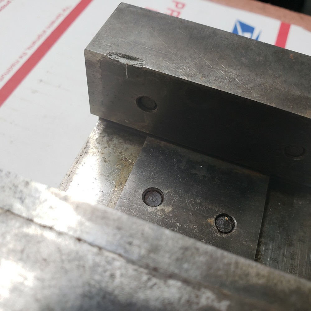 FOWLER 3" VISE With wooden box - Used