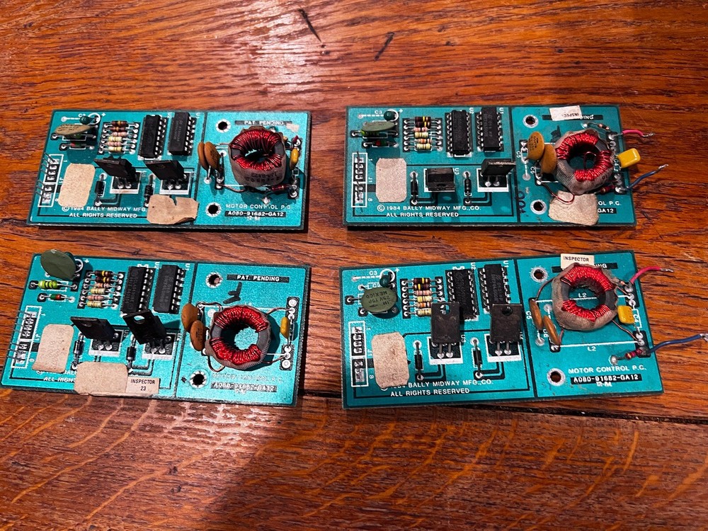Motor Control Board For Bally Midnight Marauders Arcade