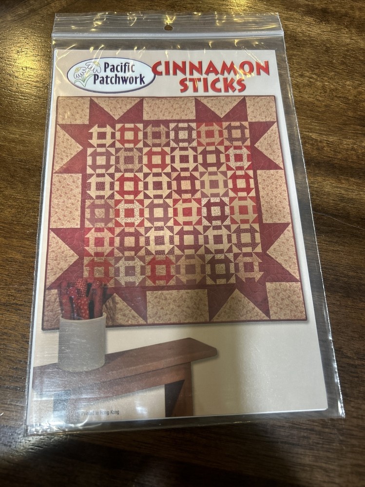 Pacific Patchwork Cinnamon Sticks Quilt Pattern PPW-266 New