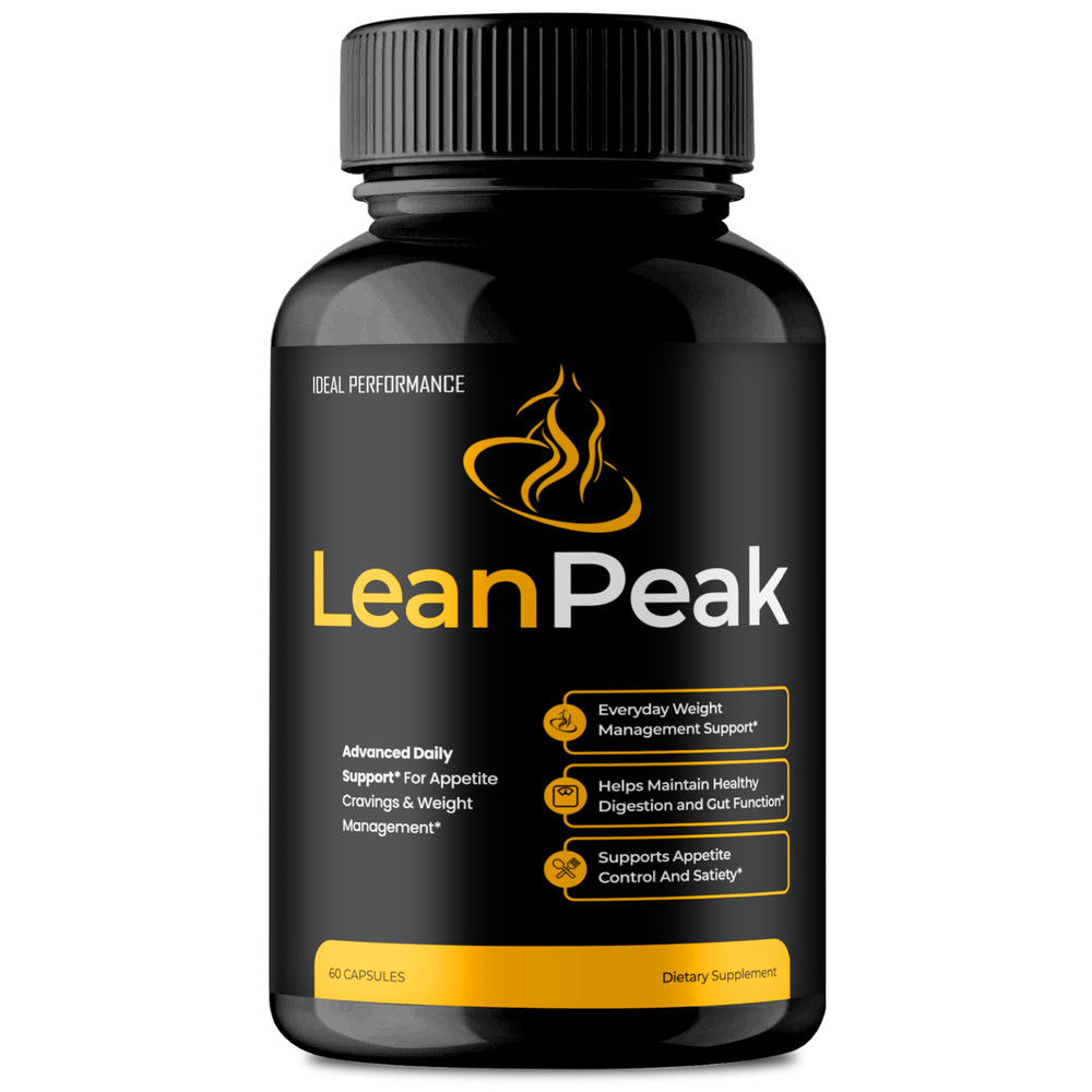 Lean Peak Capsules, Official LeanPeak Supplement Pills (1 Pack)