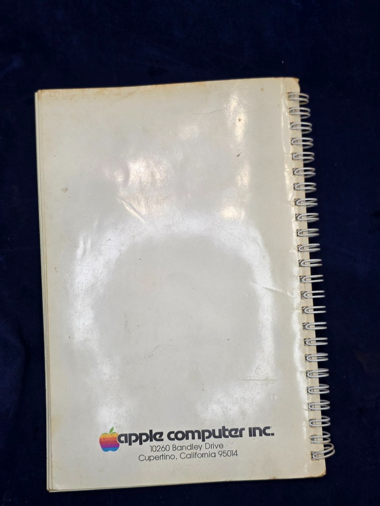 Lot of 6 Apple II Manual DOS Applesoft Practical Basic Programming
