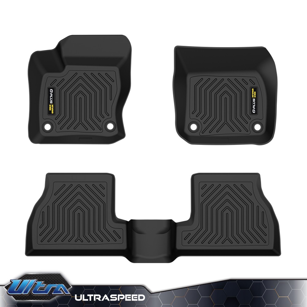 TPE Floor Mats Liners 3D Molded Fit For 2012-2018 Ford Focus All Weather
