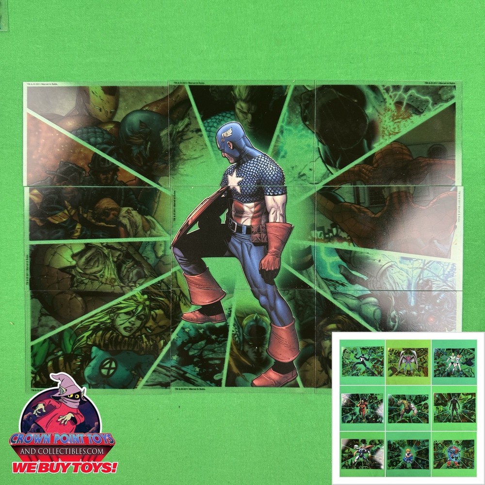 2011 Rittenhouse Marvel Universe Complete Acetate Parallel Set Limited 90 Cards