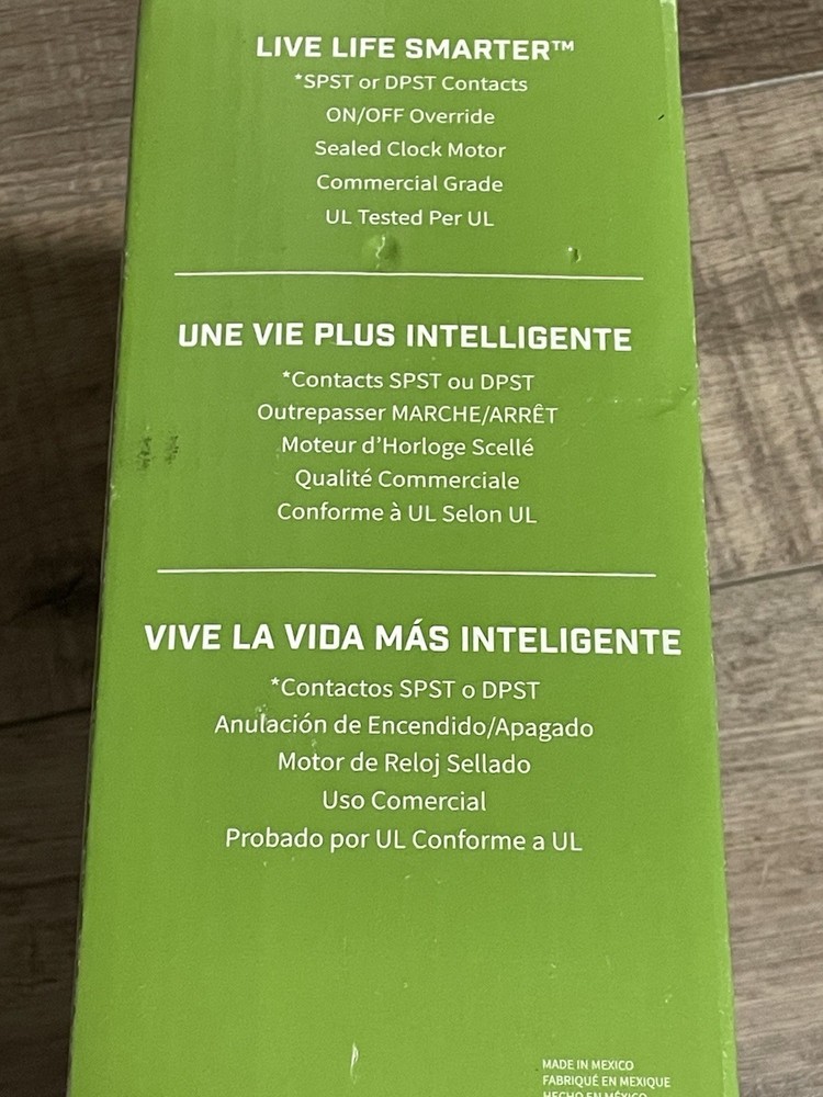 Tork 1109A 24hr Timer Time Switch Multi Voltage