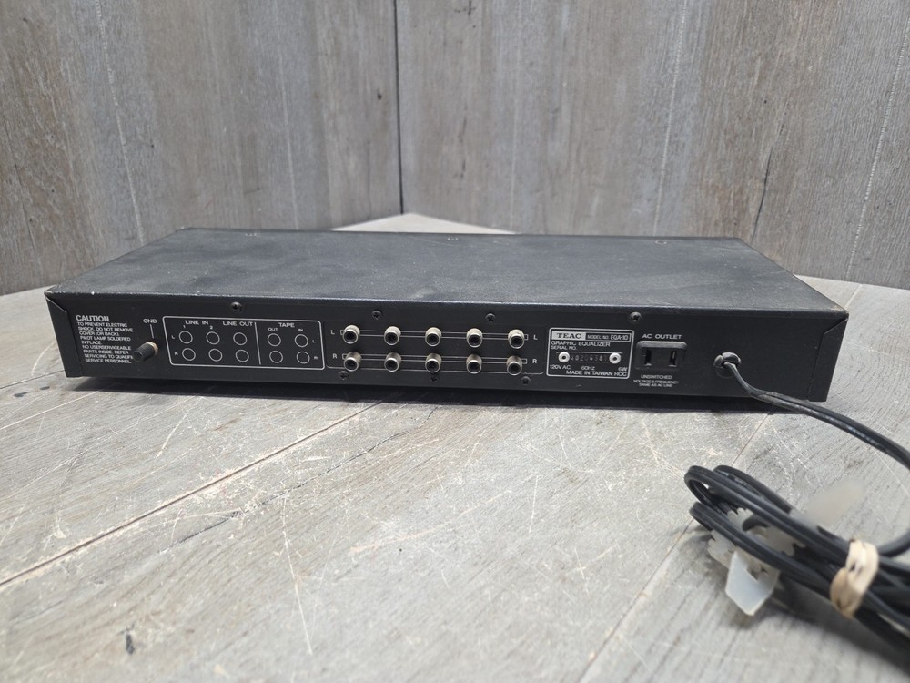 TEAC EQA-10 Graphic Equalizer Visualizer Spectrum Display (Only Somt Channels