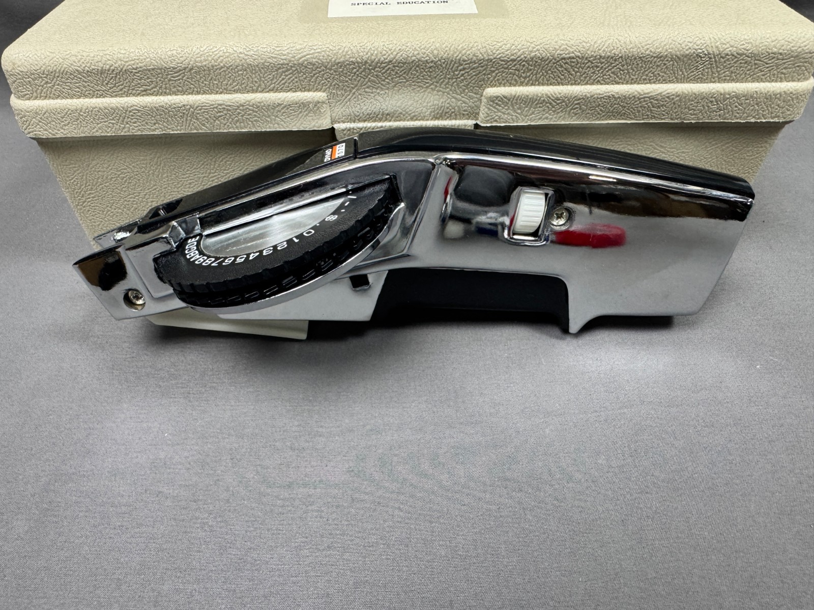 Vintage DYMO 1570 Label Maker Embosser With Extras & Original Case