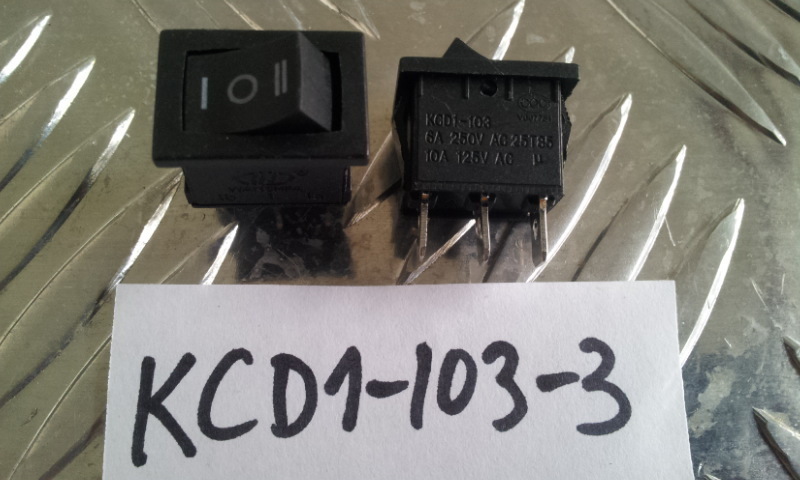 Rocker switch rocker switch switch ETKCD1-103-3 latching