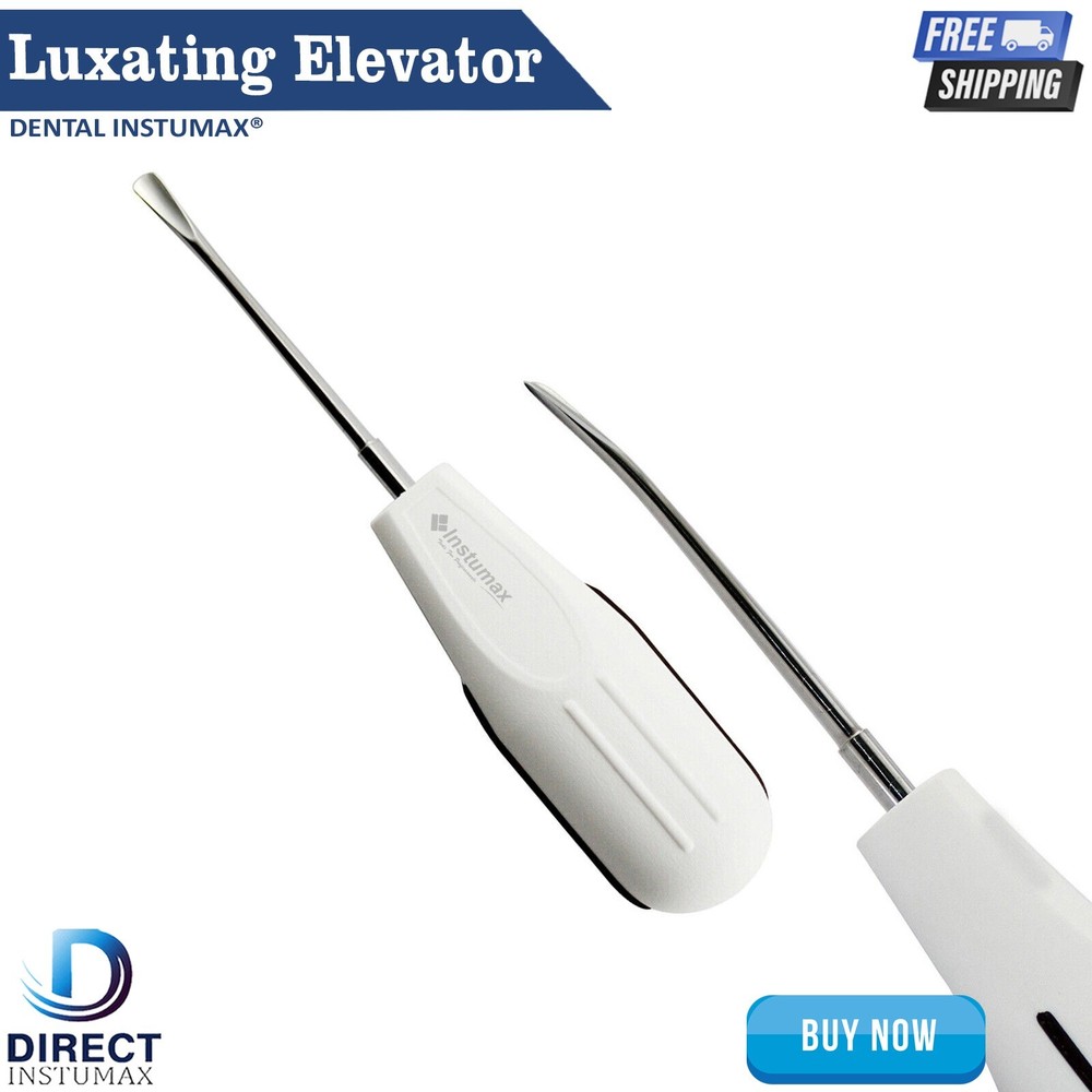 Dental Luxating Elevators 8PCS Periotome Luxation Root Extracting Extraction Kit