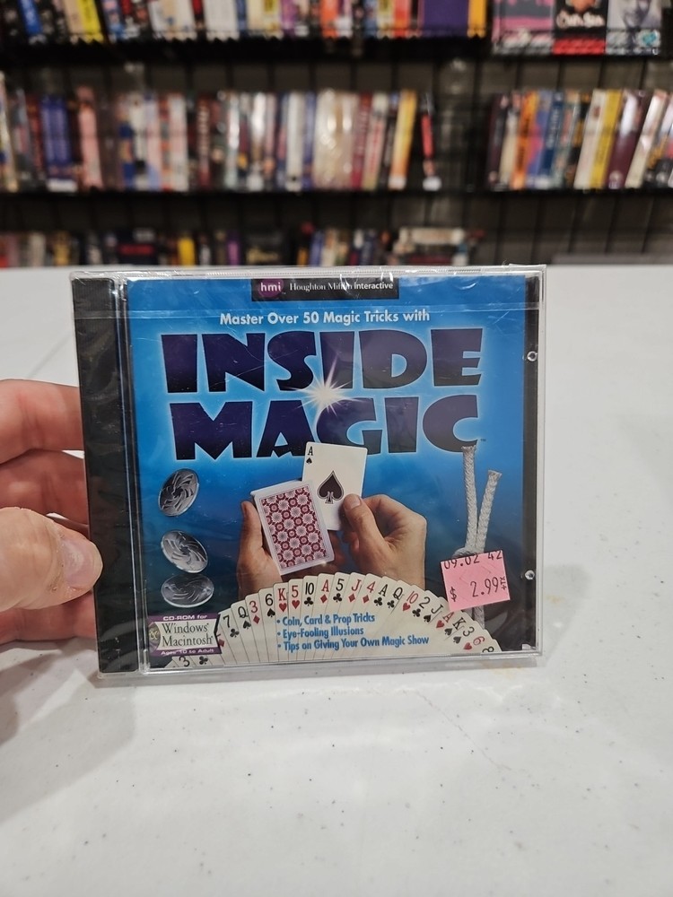 Inside Magic CD-ROM for Win/Mac PC Game Software 🇺🇸 NEW!!