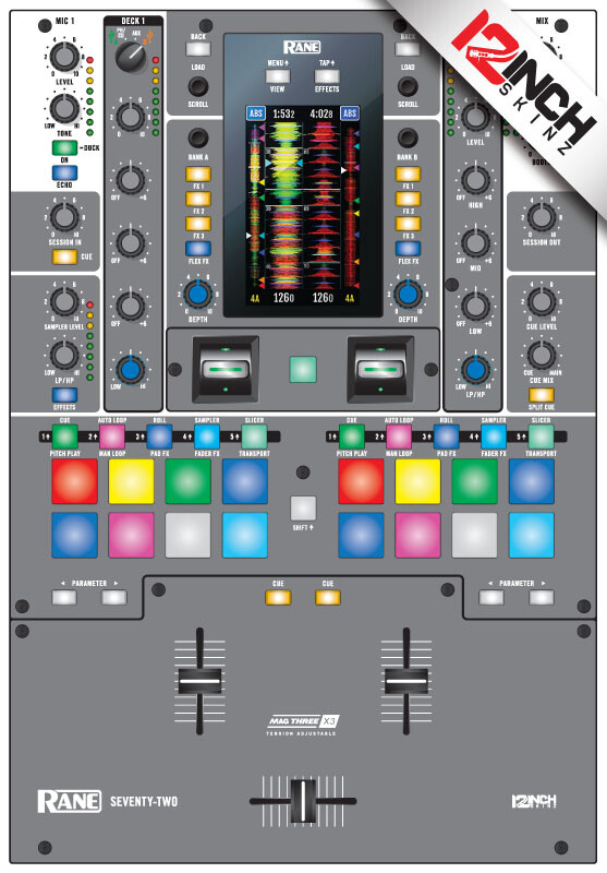 Rane Seventy-Two Skin grey