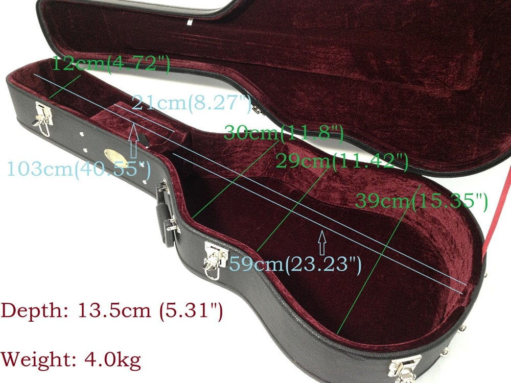 Miguel Rosales #10 Solid Spruce Top Classical Guitar +Black Lockable Hard Case