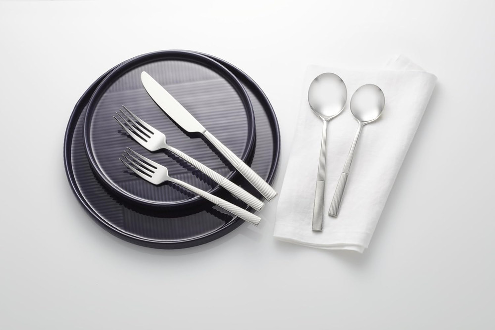 898323 Modulus Mirror 20-Piece Flatware Set