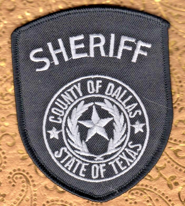 Dallas County Texas  Sheriff Shoulder Patch