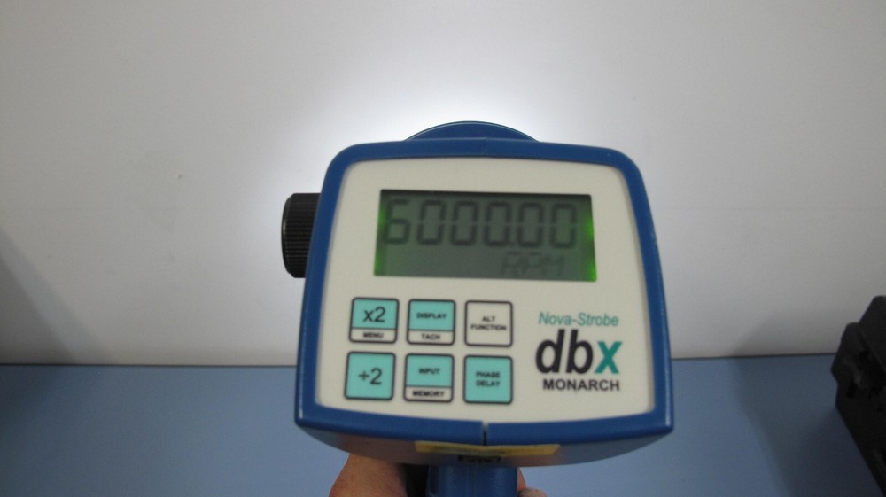 Monarch Nova Strobe DBX Battery Powered Digital Portable Stroboscope With Case