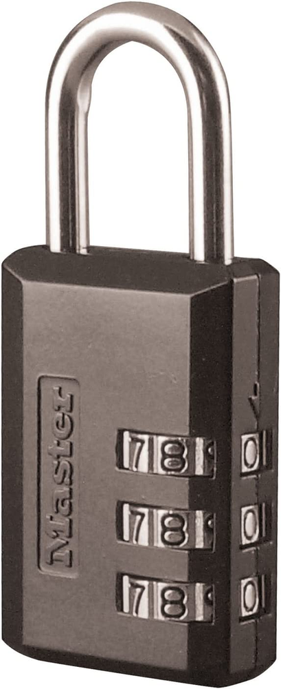 Combination Padlock, 1, Black