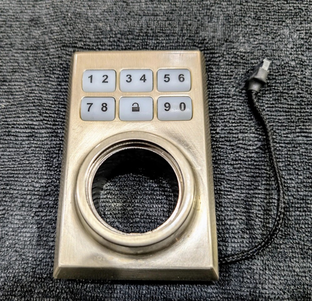 Kwikset SmartCode Replacement Keypad Satin Nickel Z-Wave Keypad (TESTED)