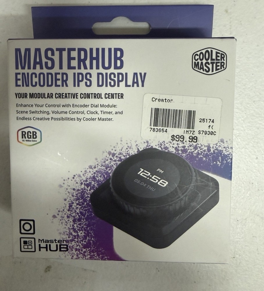 NEW MasterHUB Encoder Dial with IPS Display: Freeform 2.0 Modular Platform