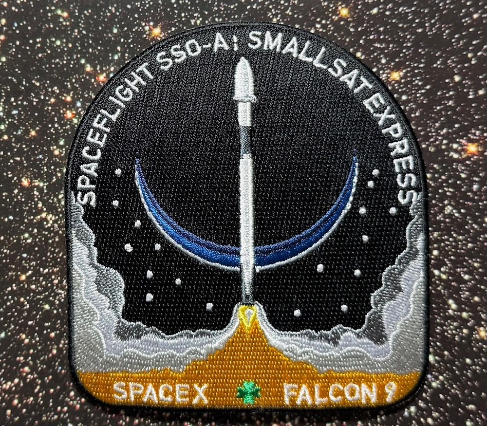 SPACEFLIGHT SSO-A SMALLSAT EXPRESS AUTHENTIC SPACEX SPACE-X PATCH 🚀