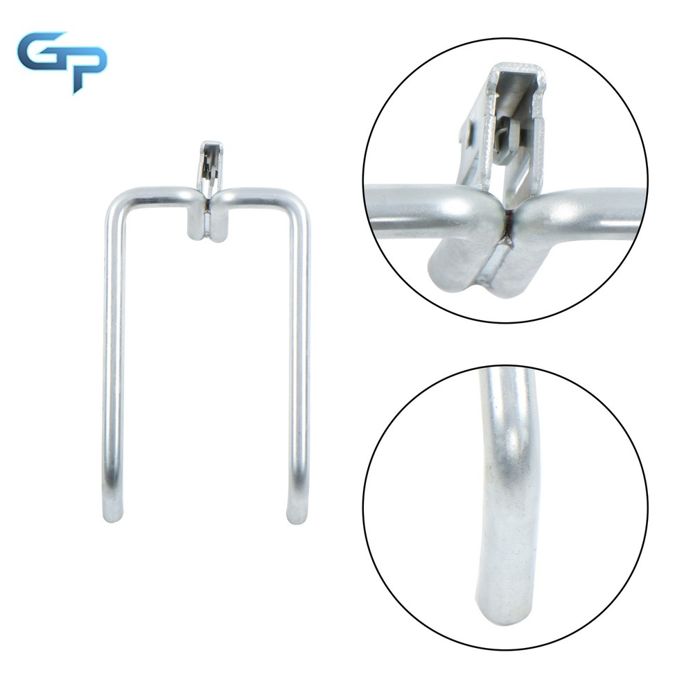 4 PCS E-Track Storage Kit 2× Dual Arm E-Track Hooks 2 x 1ft E-Track Sections