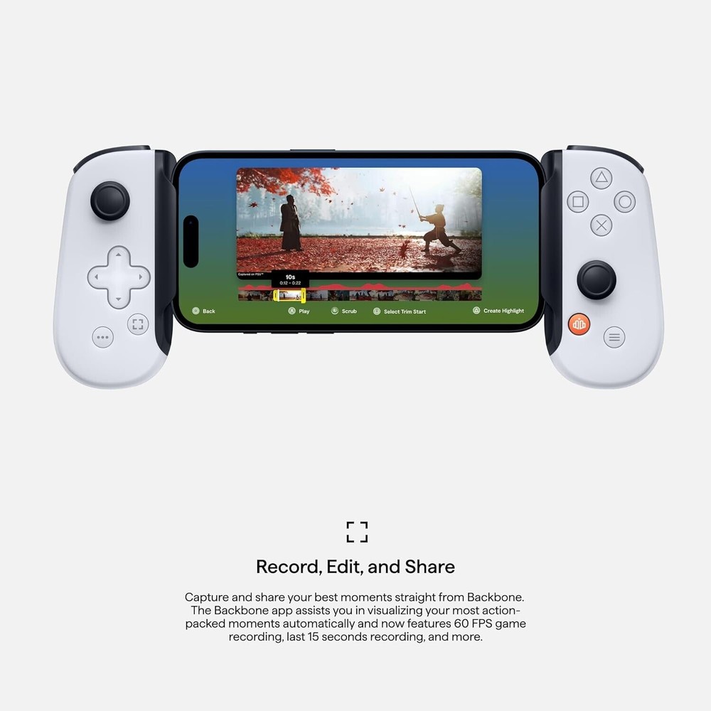 Backbone One PlayStation Edition Mobile Gaming Controller for iPhone & Android