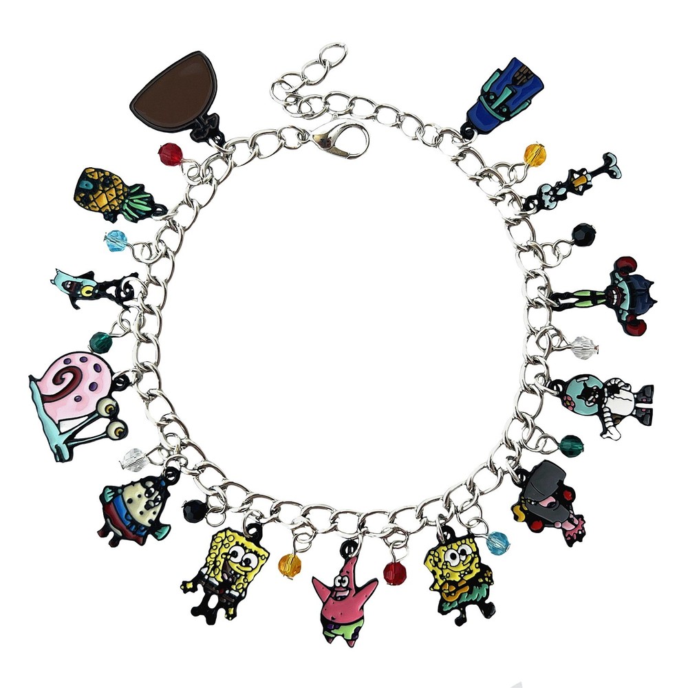 Spongebob Colored Charm Bracelet
