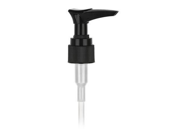 20-410 Black Plastic Lotion-Soap Pump w/ Locking Ring