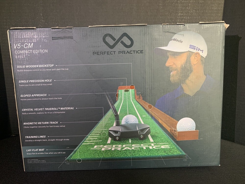 Perfect Practice V5-ST Advanced Technology Golf Putting Mat ( Please Read )