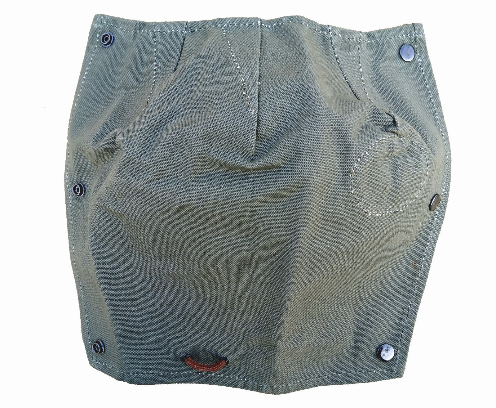 WWII British Lee Enfield OD Green Action Cover, Marked S - 1942, Canvas Cover