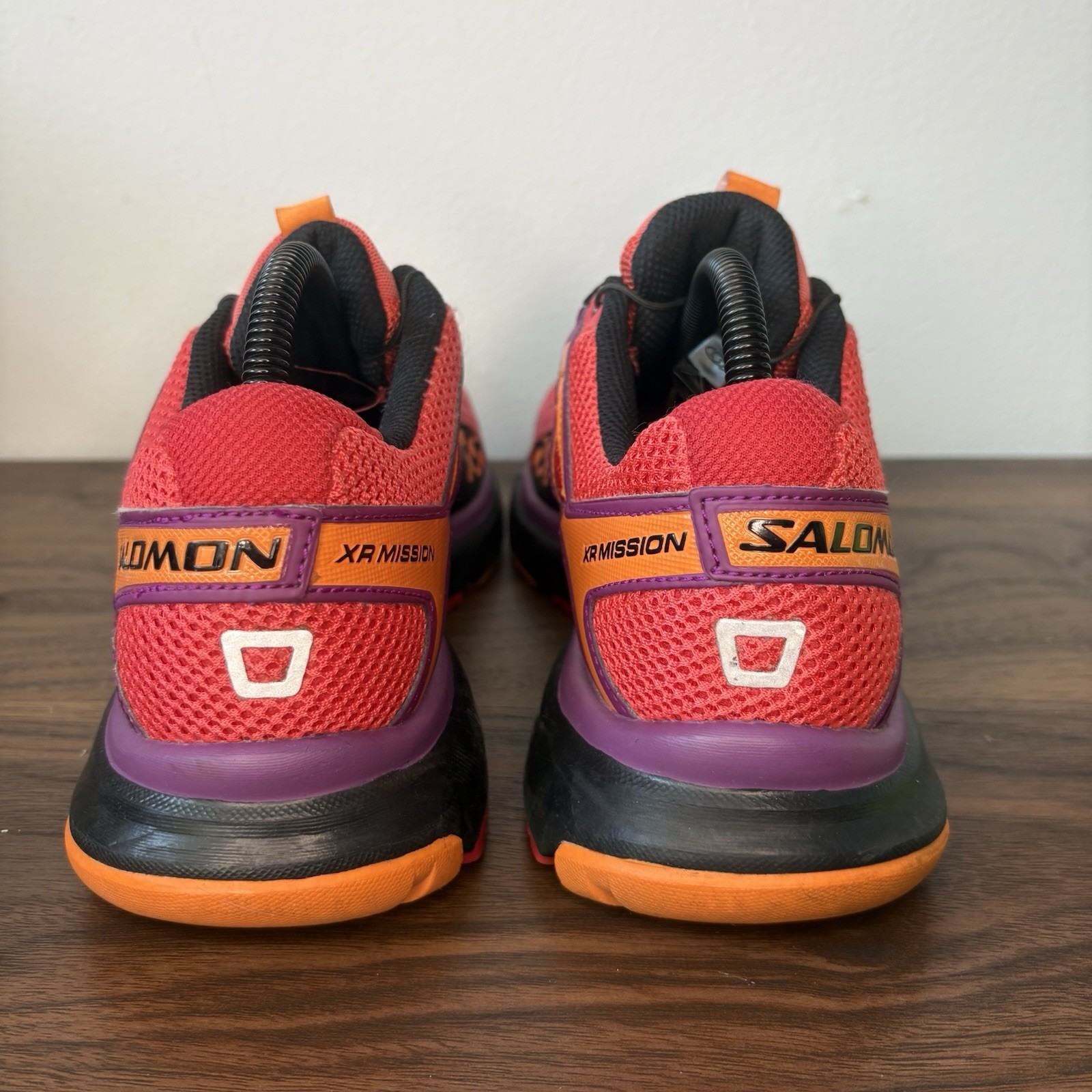 Salomon XR Mission 1 355483 Womens US 10 Running Shoes Multicolor Sneakers