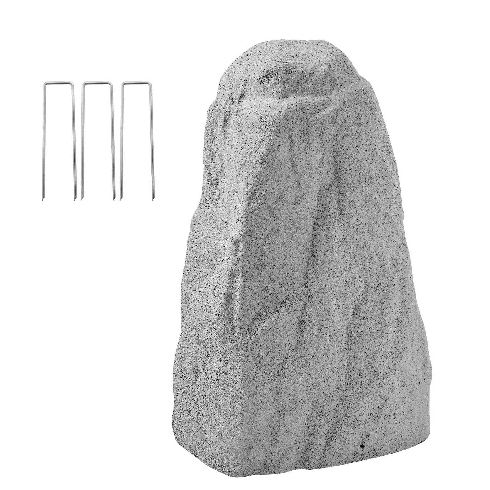 Uimoso Faux Landscape Rock Well Pump Cover Artificial Boulder Grey M