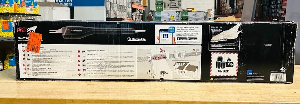 Mighty Mule MM371W Single Swing Automatic Gate Opener