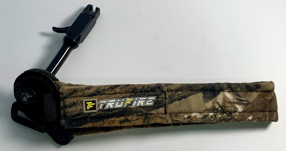 Tru-Fire Bow Release Adjustable Buckle Wrist Strap Camo Tru Fire