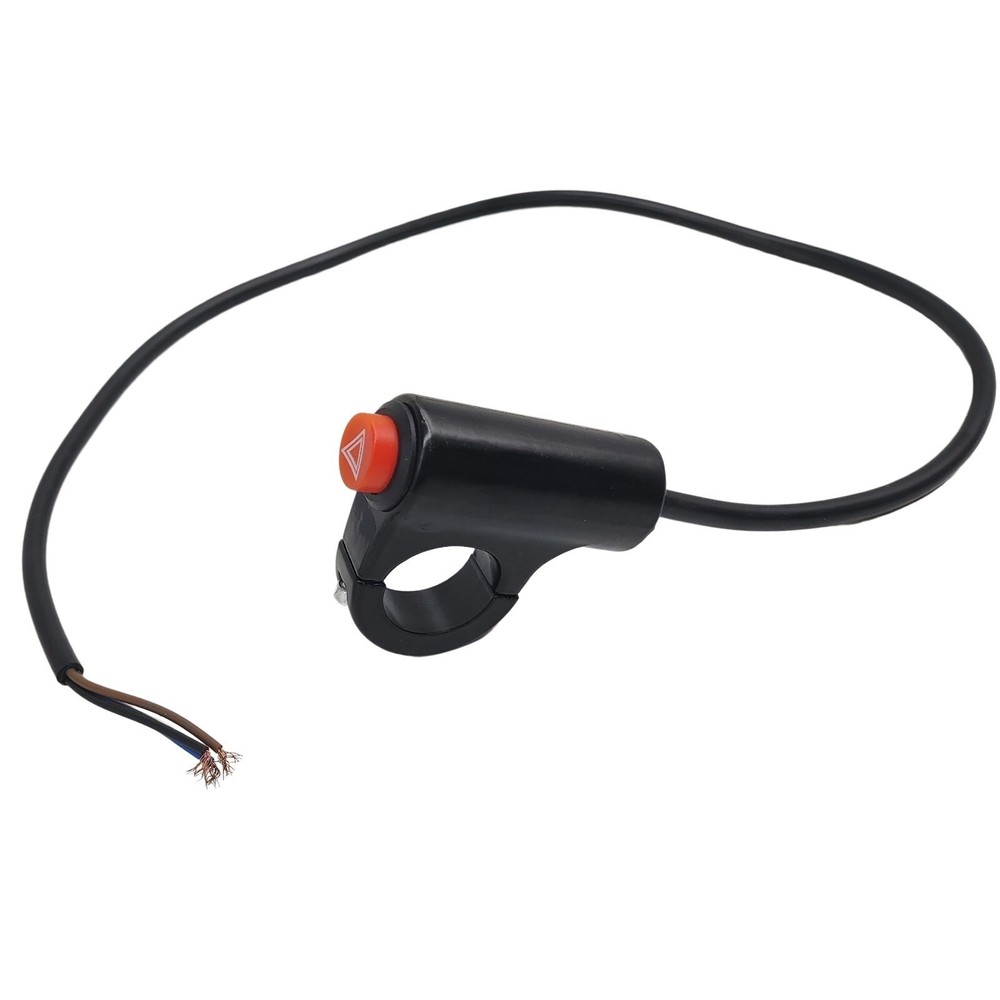 7/8" Motorcycle Handlebar Push Button Switch Hazard Light Switch ON OFF (22mm)