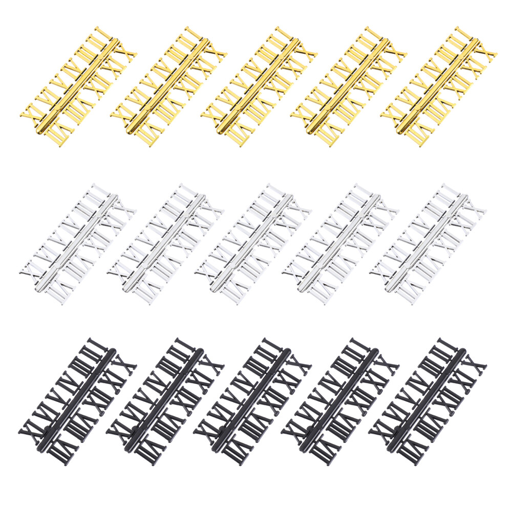 15 Sets Wall Clock Numerals Clock Numerals Roman Numerals for Clock
