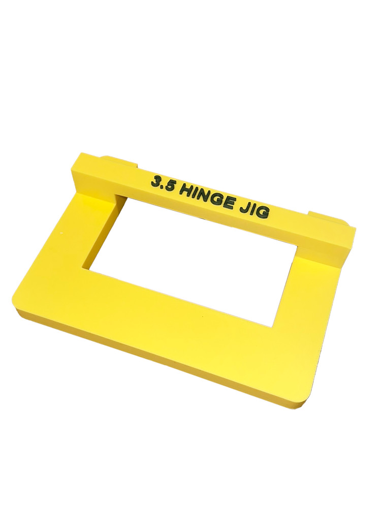 Door hinge router template jig for 3.5" hinge - New