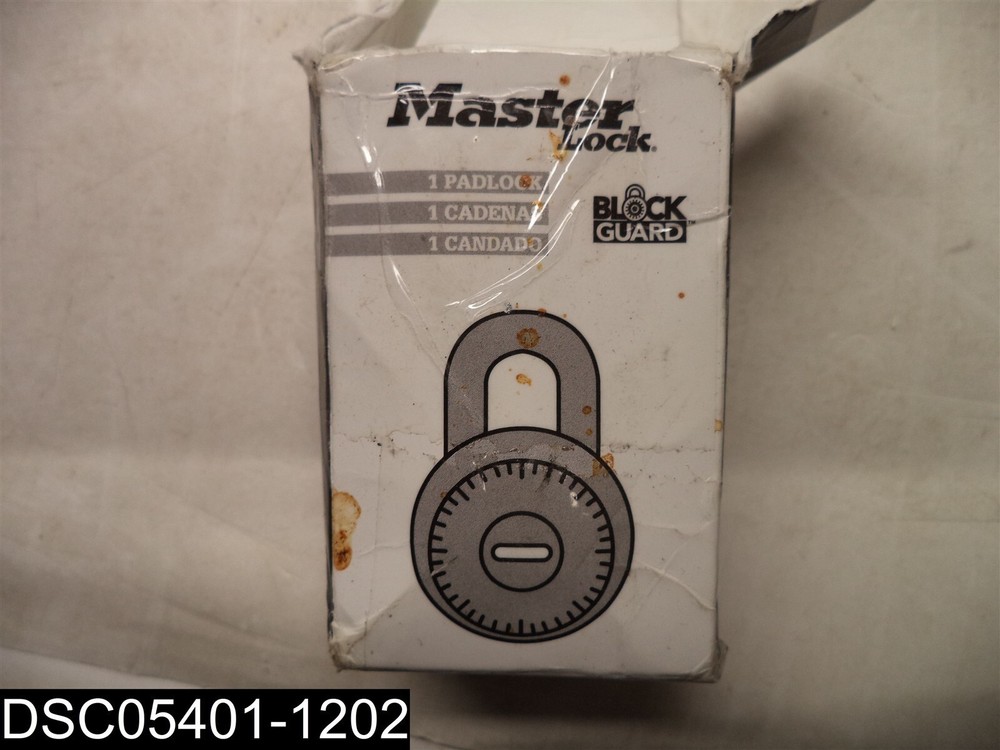 1525STK Masterlock Combination Padlock 071649227240