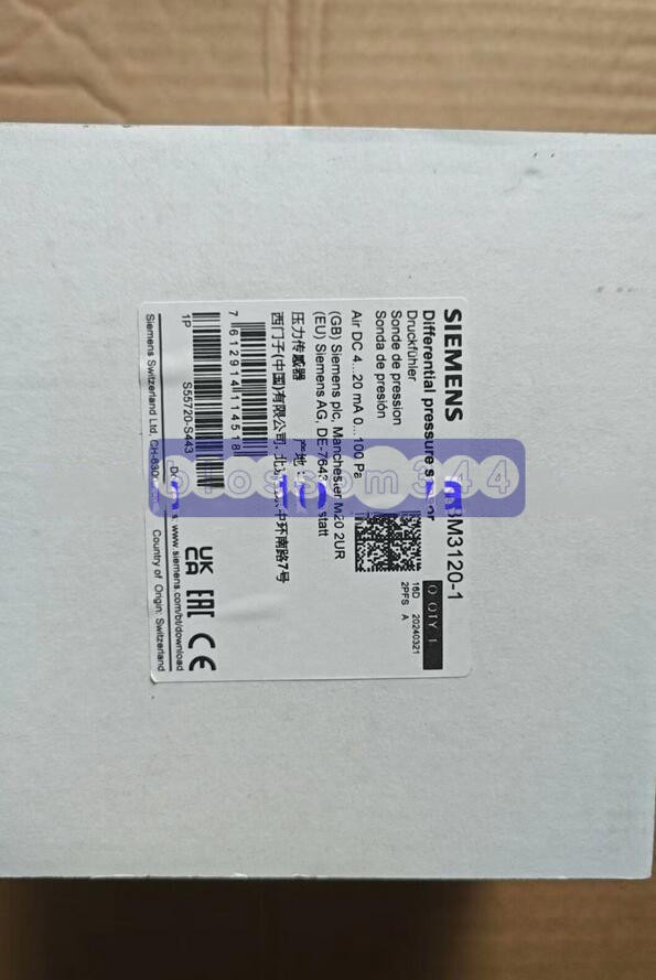 ONE Siemens QBM3120-1 difference pressure sensor New
