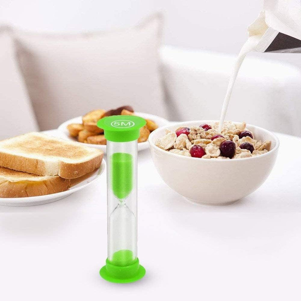 Sand Timer 6 Colors Hourglass Sandglass Sand Clock Timer 30Sec / 1Min / 2Mins /