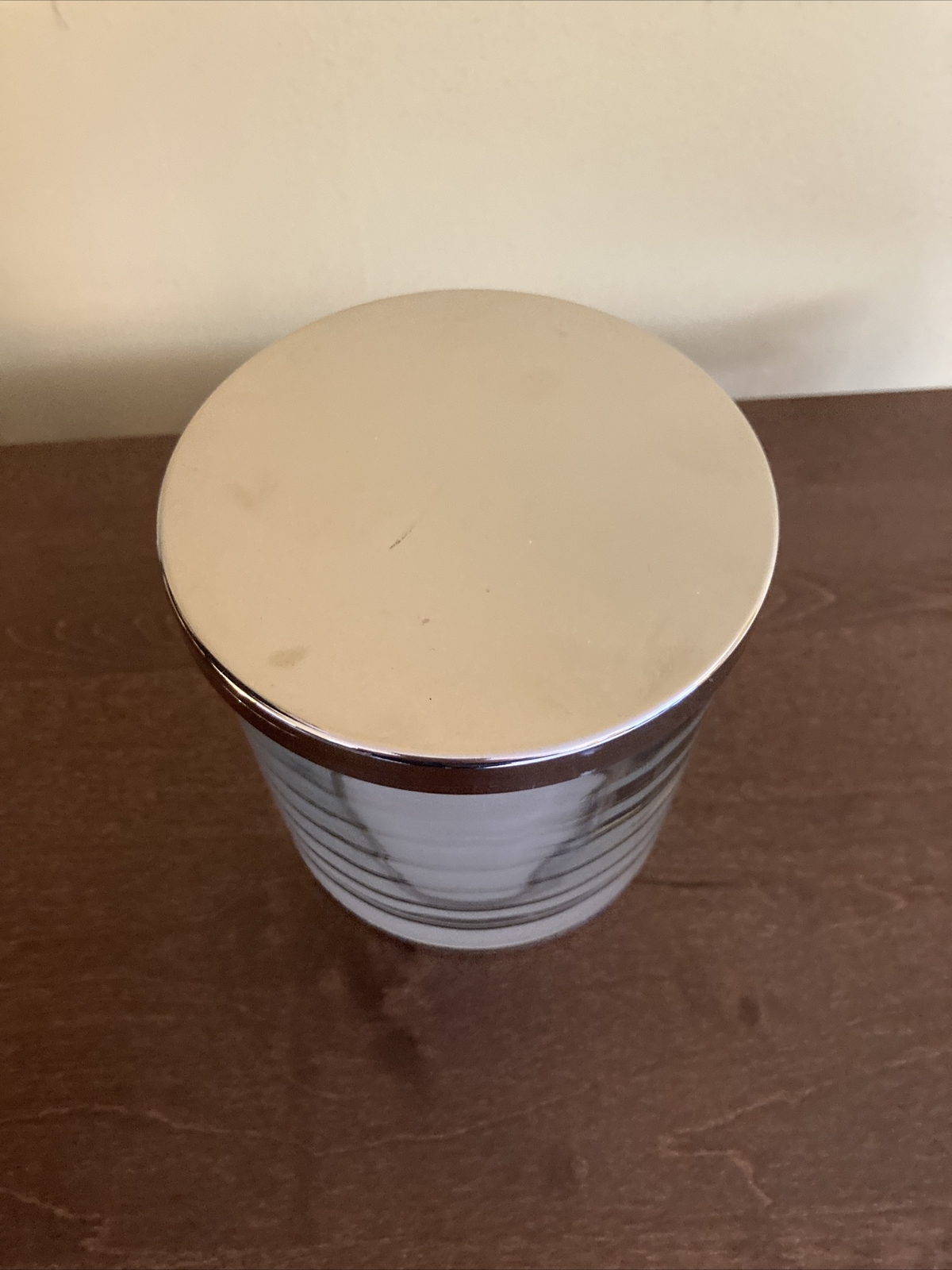 Clear Glass Candle Jar with lid, 14 oz, clean and empty, quantities available