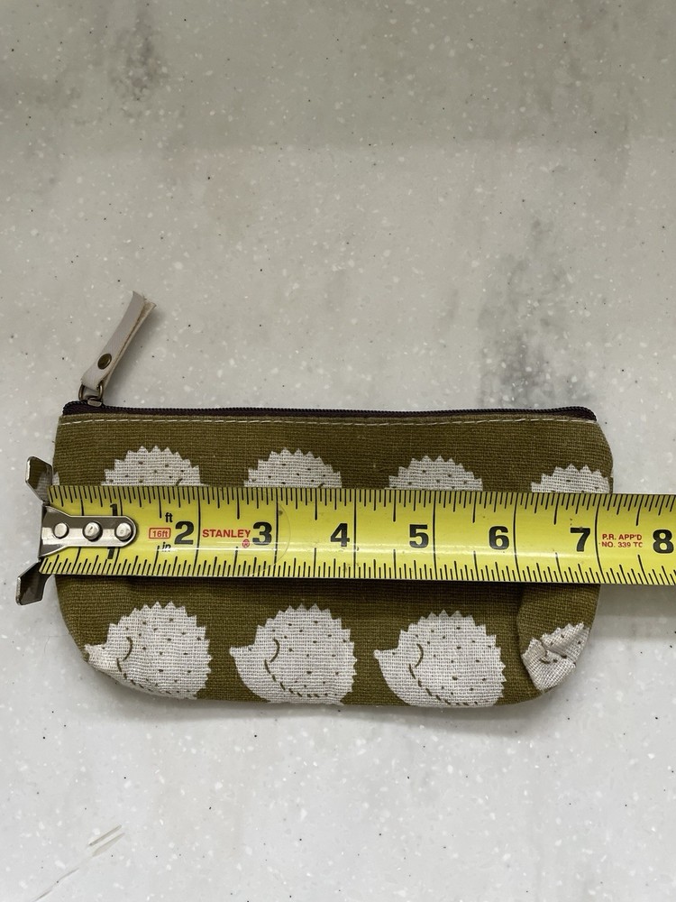 Pencil Pouch Fabric Hedgehogs