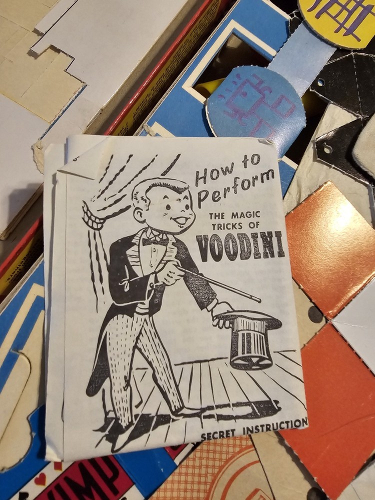 Vintage 1953 Magic Kit Transogram