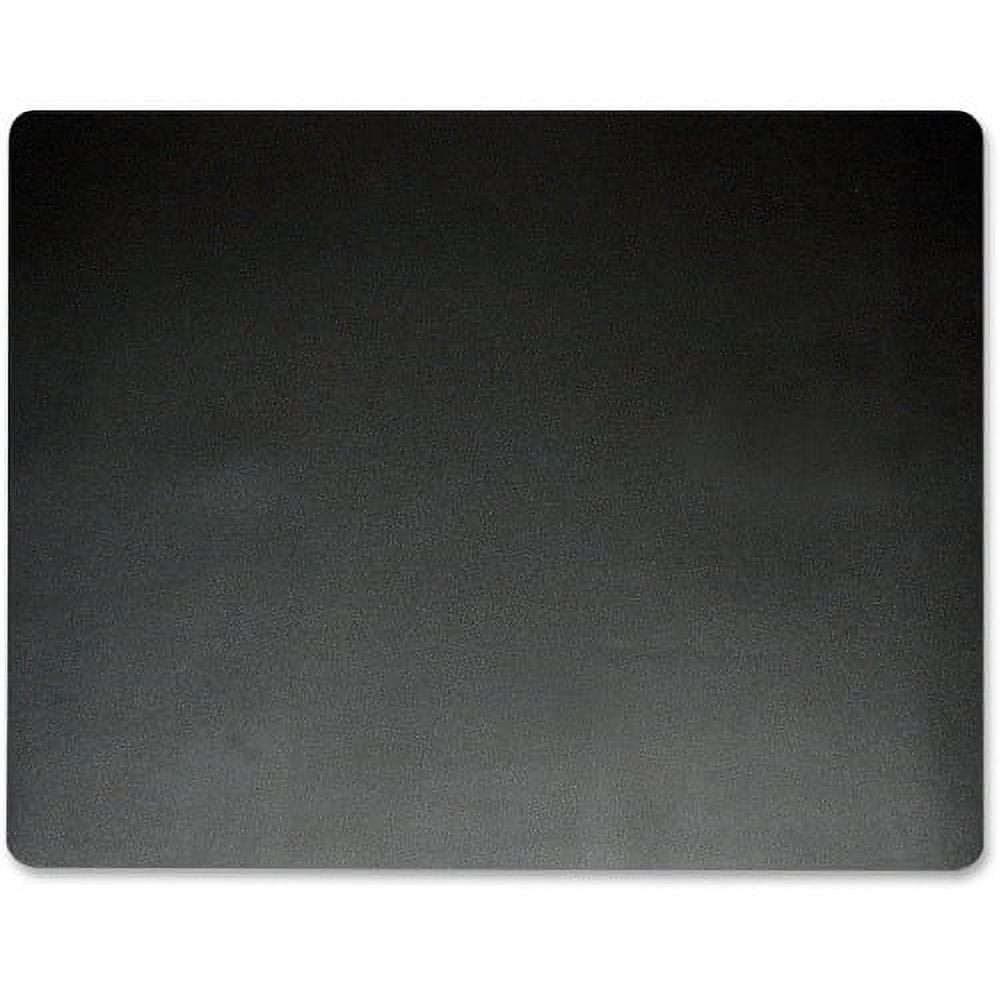 Eco-Black Antimicrobial Desk Pad Rectangle 19" Width x 24" Depth Black