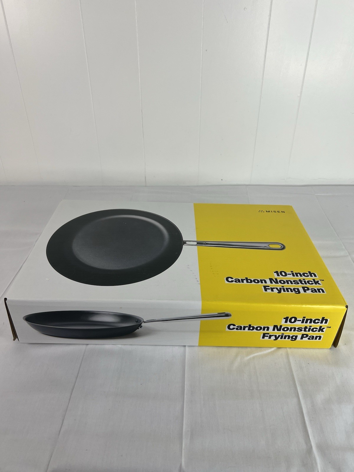 Misen Carbon Nonstick 10 inch Frying Pan Nitrided Tri-Ply Carbon Steel BRAND NEW