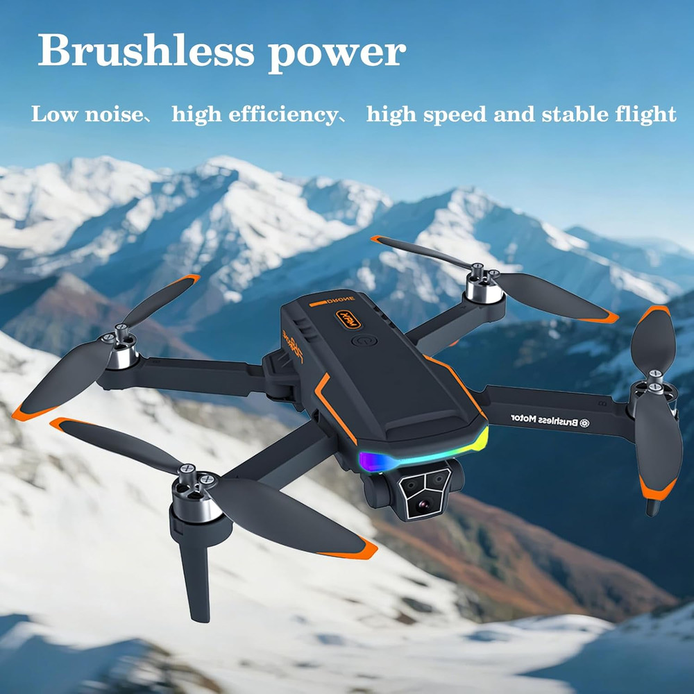 F168 Drone with Camera, FPV Camera Drone, Small Drone with Camera, ,Brushless Mo